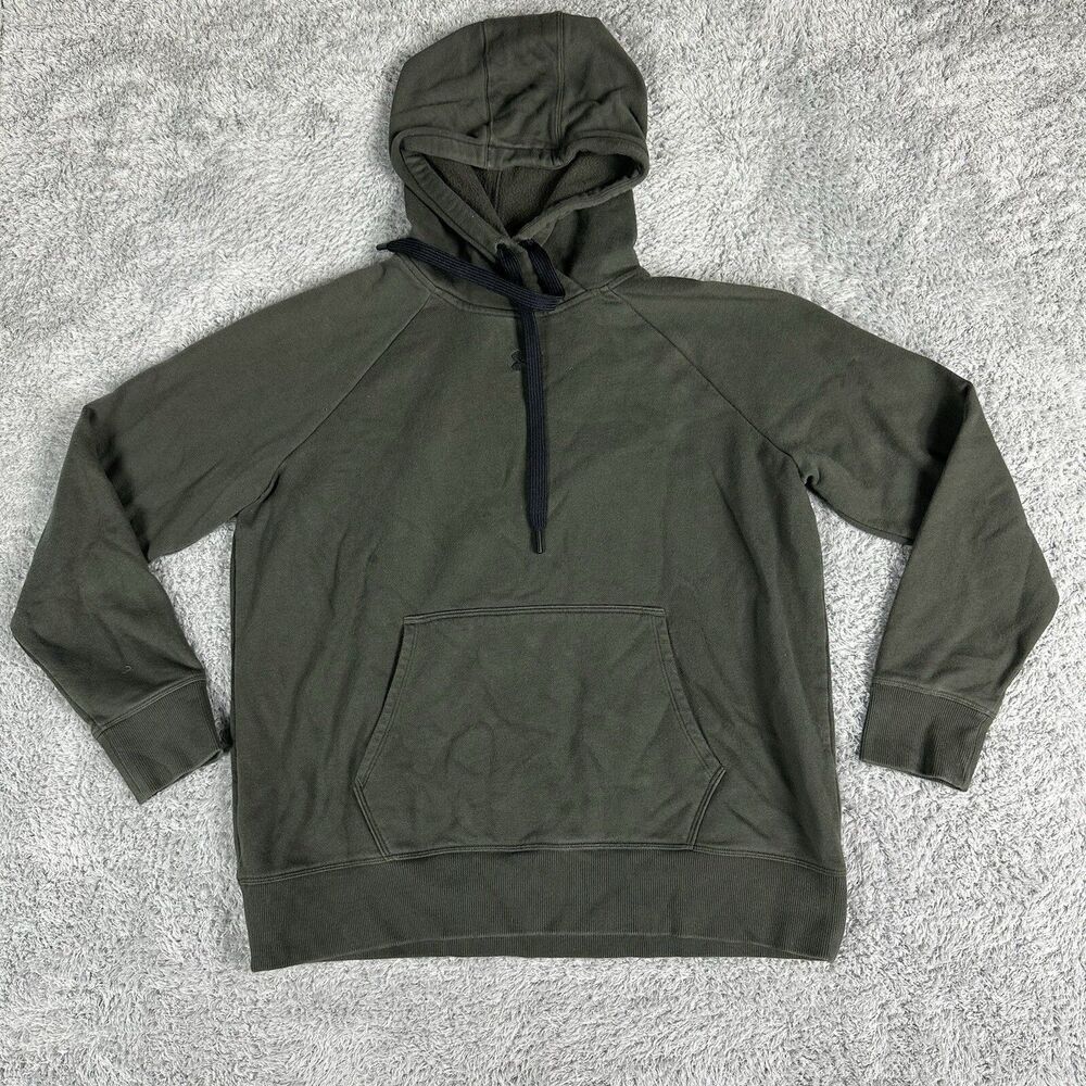 Under Armour Women's Athletic Hoodie L Dark Grey Workout Layering Running